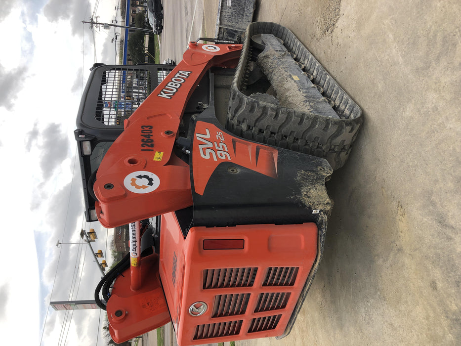 2020 Kubota SVL95-2S Open ROPS, Tier 4 Kubota Engine, Quick Coupler