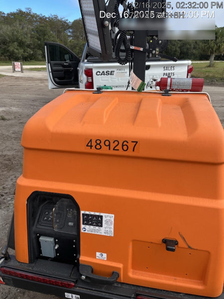 2025 Generac MLTS-4 Diesel, Mitsubishi L2E, 7.1 hp @1800 rpm, Flex Switch 120V Input, Powerzone Controller, (4) 320W LED Lights, 4kW Generator, 39.9 Gal Fuel Tank, 2" Ball, T3, ES Decals