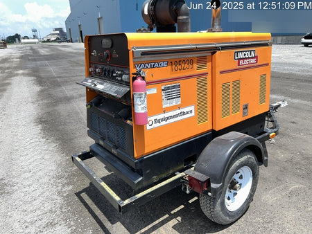 2021 Lincoln Electric Vantage 549X Ready Pak 3, ORANGE (includes trailer, cable rack, fender light kit)