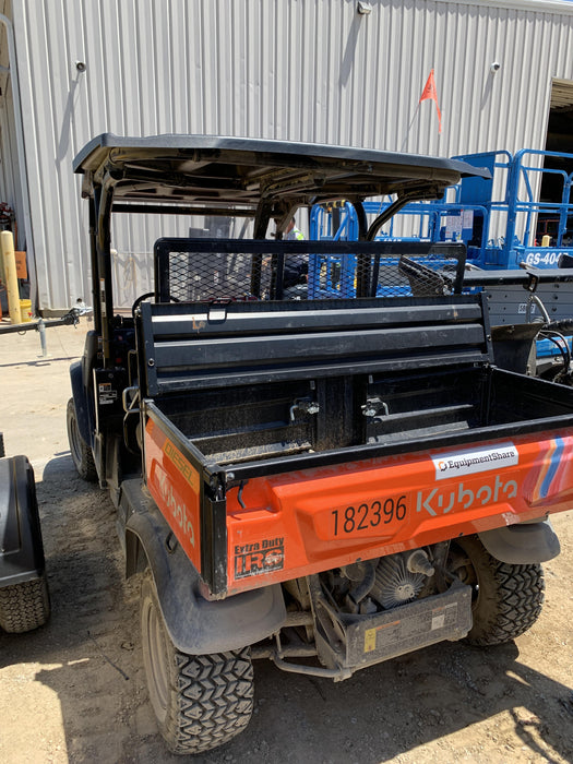 2022 Kubota RTV-X1140W-H Plastic Canopy, Windshield Acrylic Clear, LED Strobe Light, Wire Harness Kit, Back up Alarm