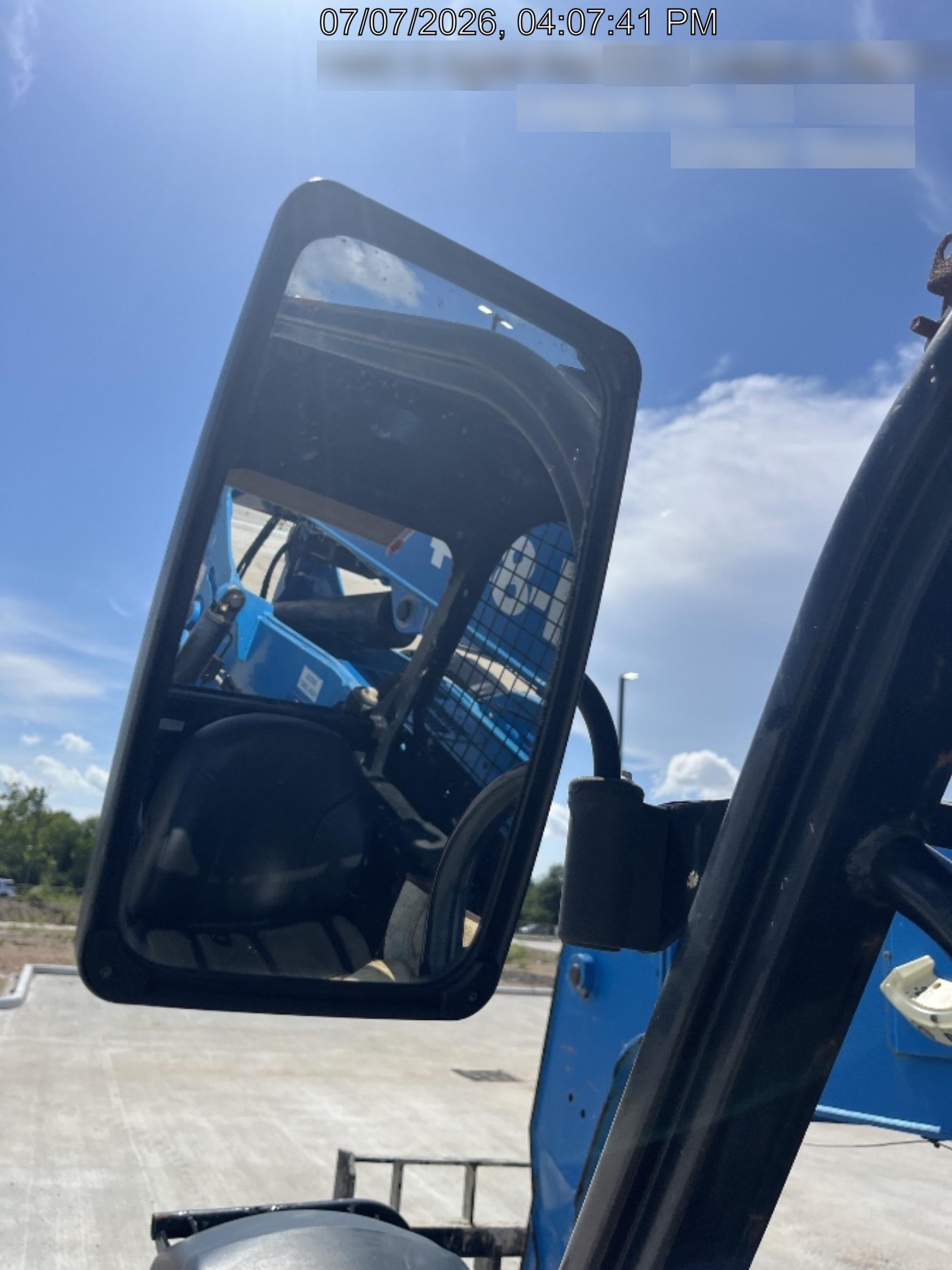 2017 Genie GTH-844 Diesel Engine, Solid Tires, 60" Carriage, Open ROPS