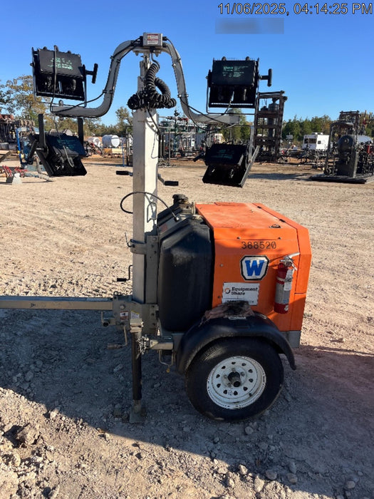 2024 Wanco WLTT-4MM4K Diesel, Deep Sea Controller, Shore Power Plug, Auto Start, (4) 350W LED Floodlights, 4kW Generator, 60 Gal Fuel Tank, 2" Ball, T3