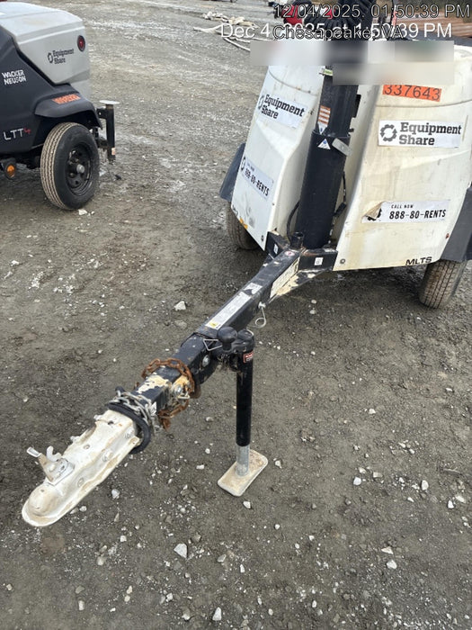 2023 Generac MLT2 Diesel, Flex Switch 120V Input, Powerzone Controller, (4) 320W LED Lights, 4kW Generator, 39.9 Gal Fuel Tank, 2" Ball, T3