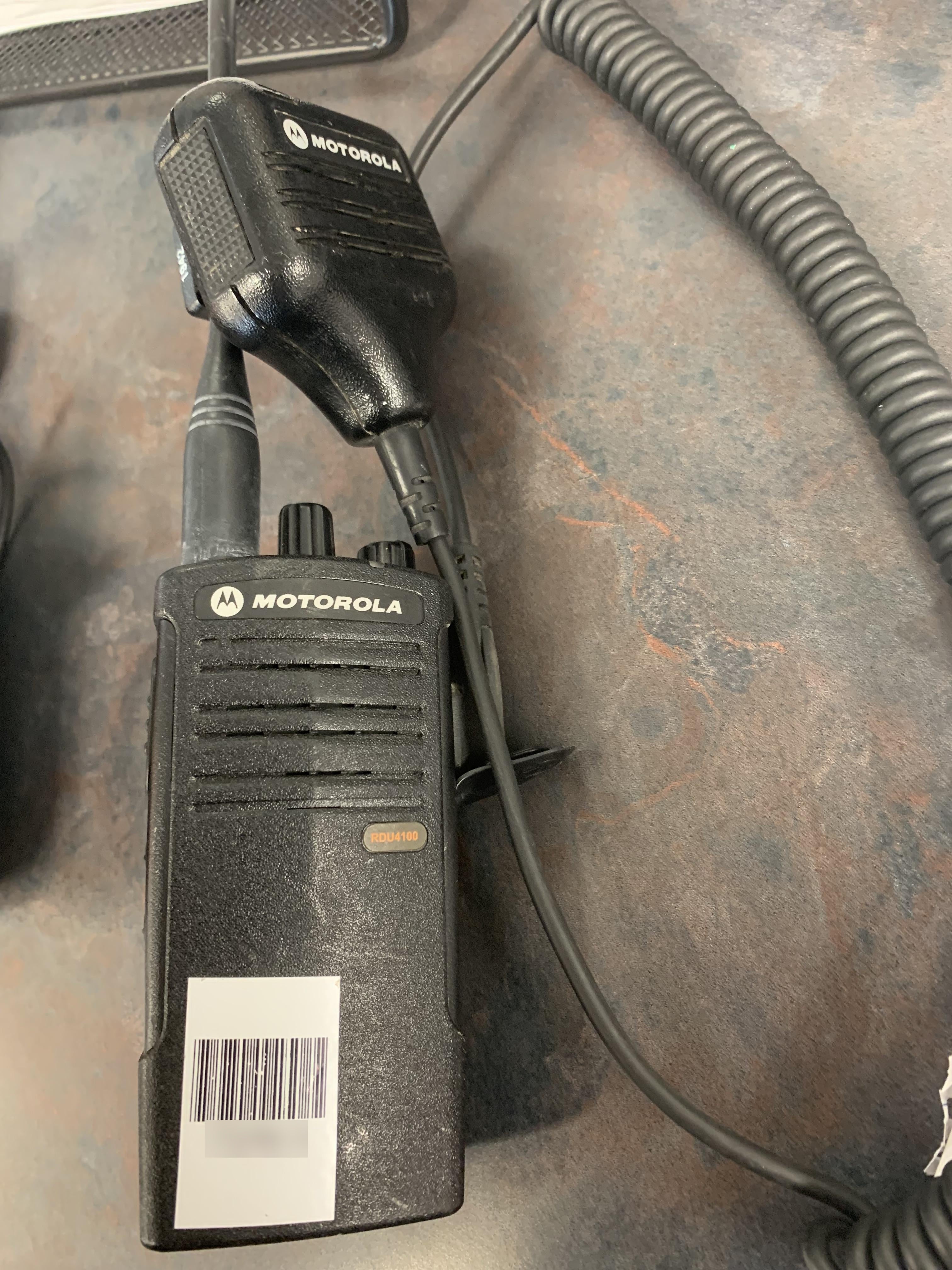 2020 MOTOROLA RDU4100
