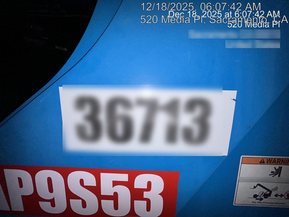 2019 Genie GTH-636 Canopy, Solid RT Tires, LED Work Lights, Beacon 60" QA Carriage, 48" Forks