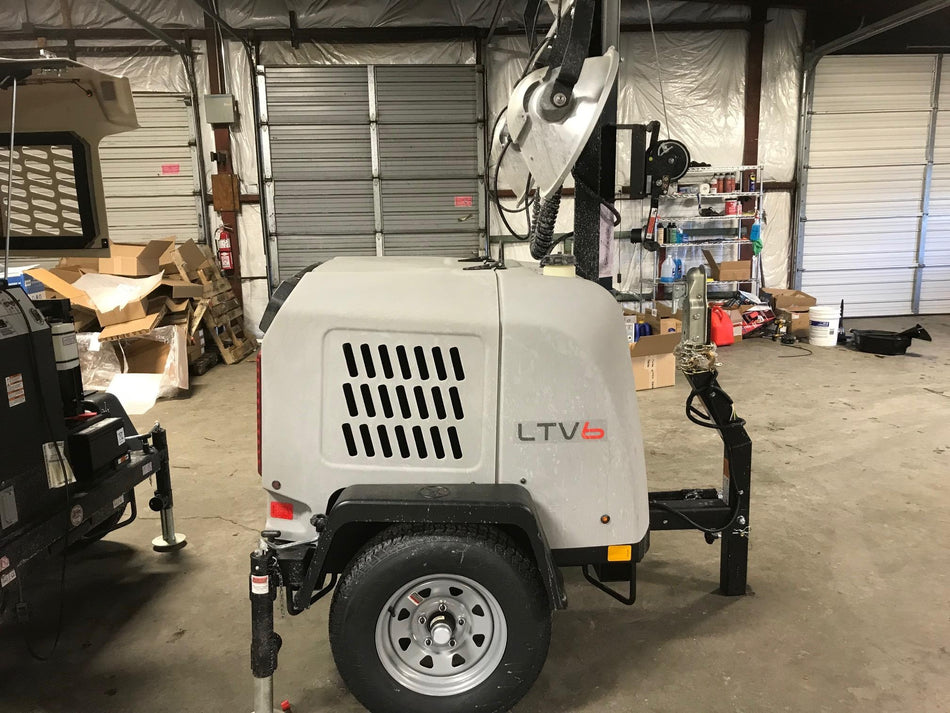 2018 Wacker Neuson LTV6L-MH Wacker Neuson LTV6L Mobile Light Tower w/Fuel Level Sensor Installed