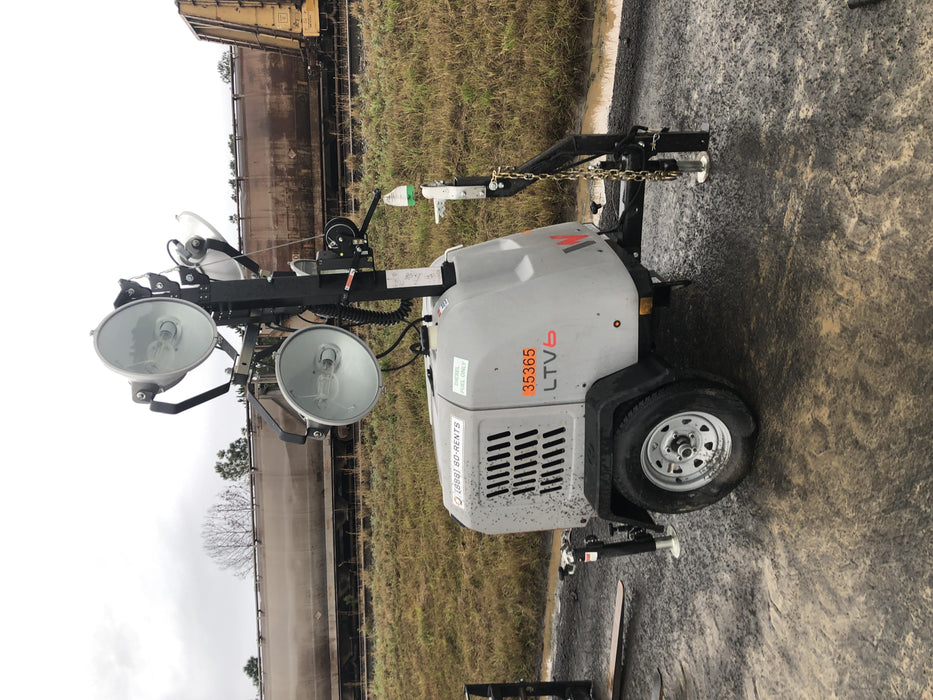 2019 Wacker Neuson LTV6L-MH Wacker Neuson LTV6L Mobile Light Tower w/Fuel Level Sensor Installed