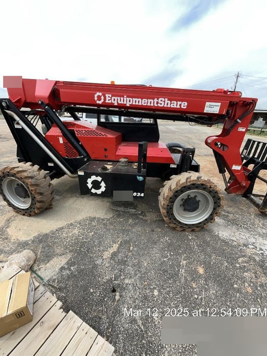 2019 Manitou MTA6034 Manitou MTA6034 Canopy, LED Work Lights, Solid Tires, Beacon, Auxiliary Hydraulics w/48" Carriage and 48" Forks