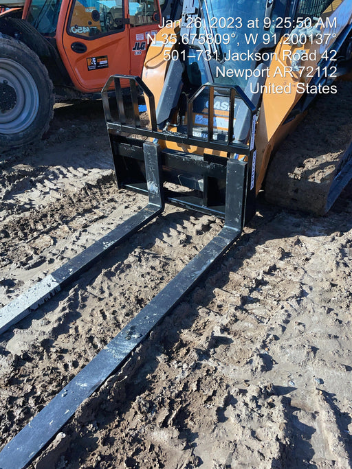 2023 FEMA 72" Skid Steer Forks FEMA