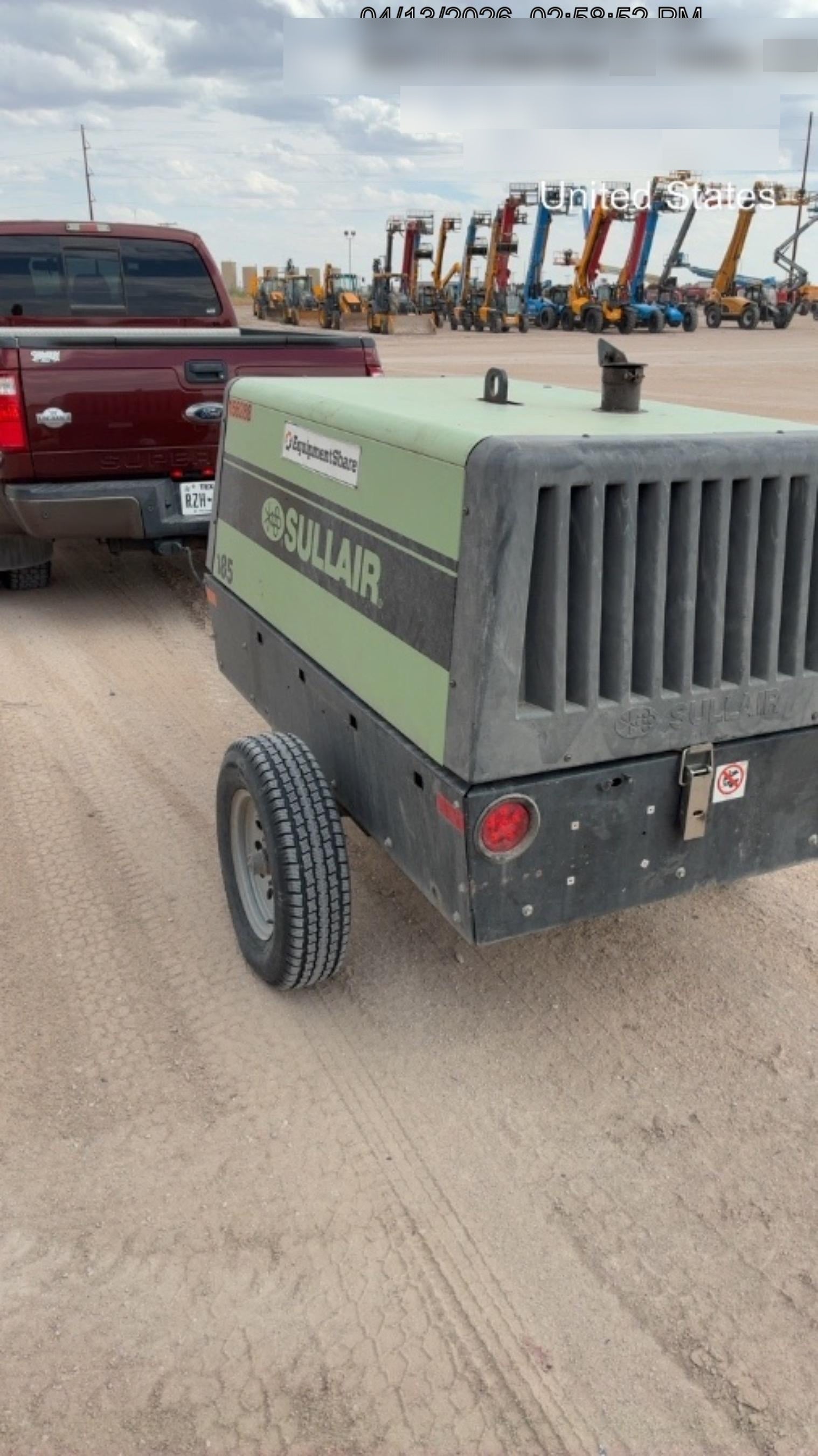 2021 SULLAIR 185D-DPQ KU4F