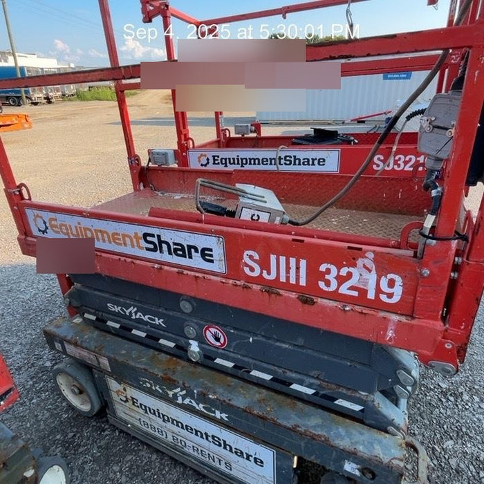 2019 Skyjack SJIII-3219 Stand. w/Trojan Batteries