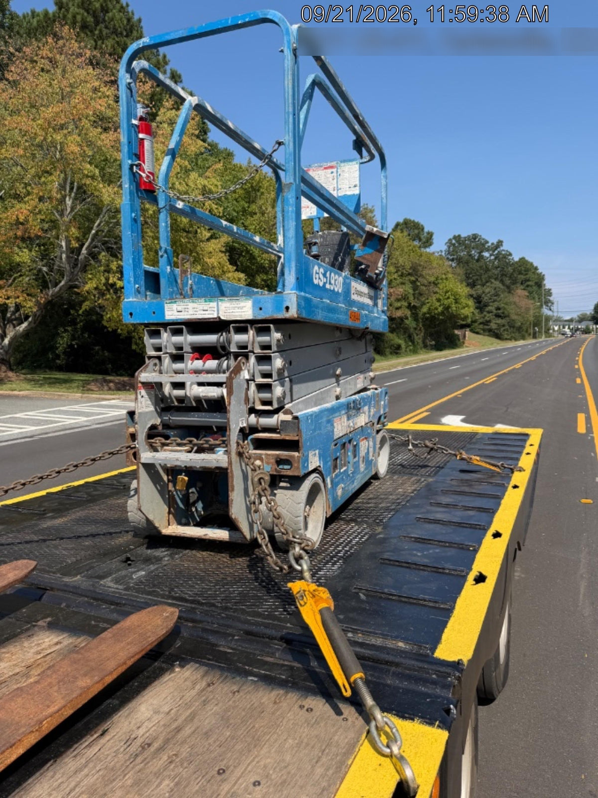 2019 Genie GS-1930 Fixed rails with chain Entry