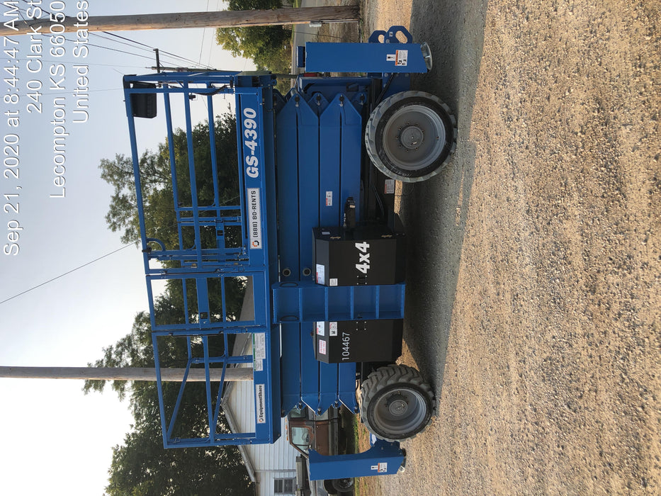 2020 Genie GTH-636 Cab/Heat/Air, Solid Tires, Work Lights, Beacon, Aux Hydraulics, Back up Alarm