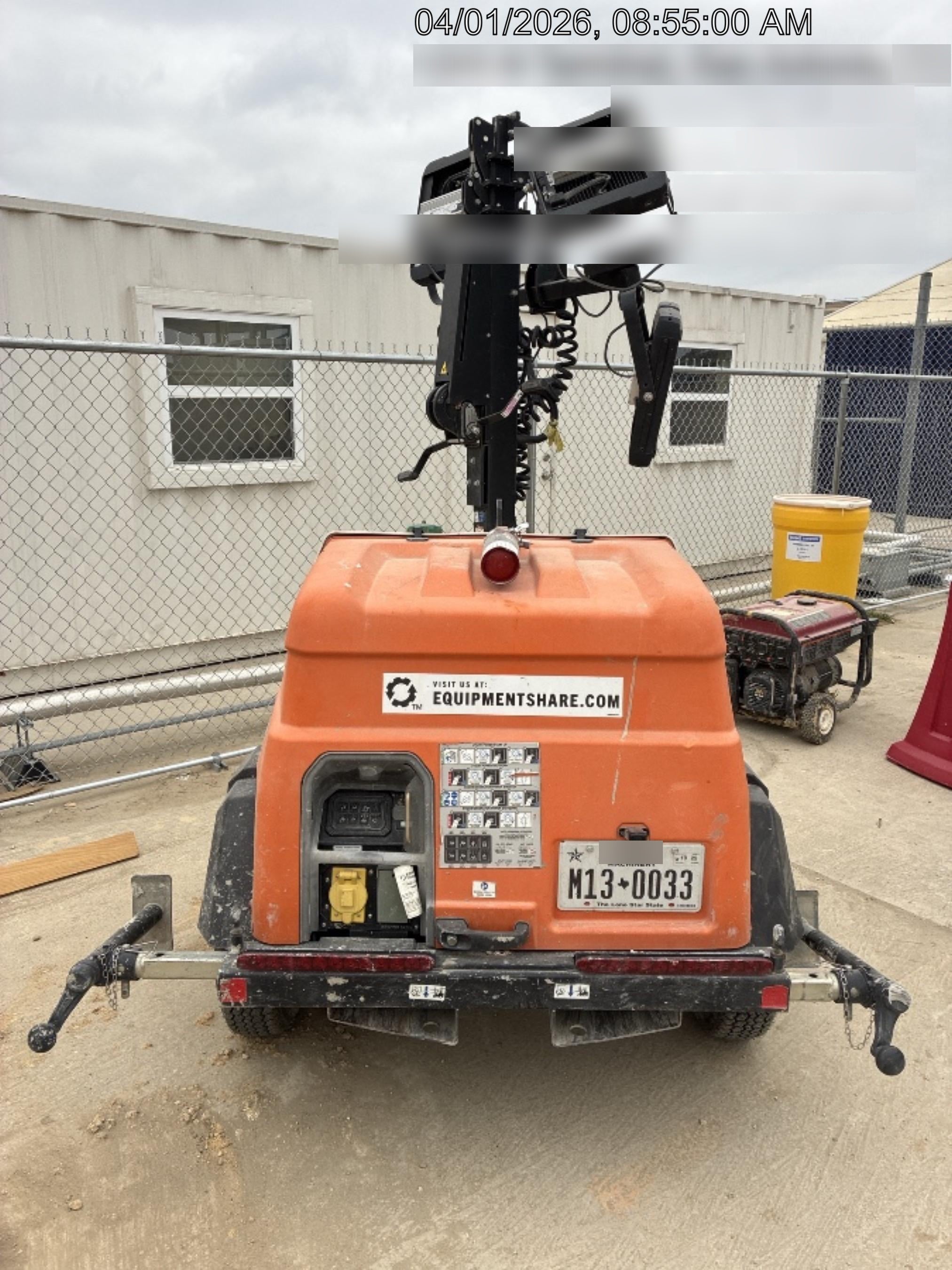 2023 Generac MLT2 Diesel, Flex Switch 120V Input, Powerzone Controller, 
(4) 320W LED Lights, 4kW Generator, 39.9 Gal Fuel Tank, 2" Ball, T3