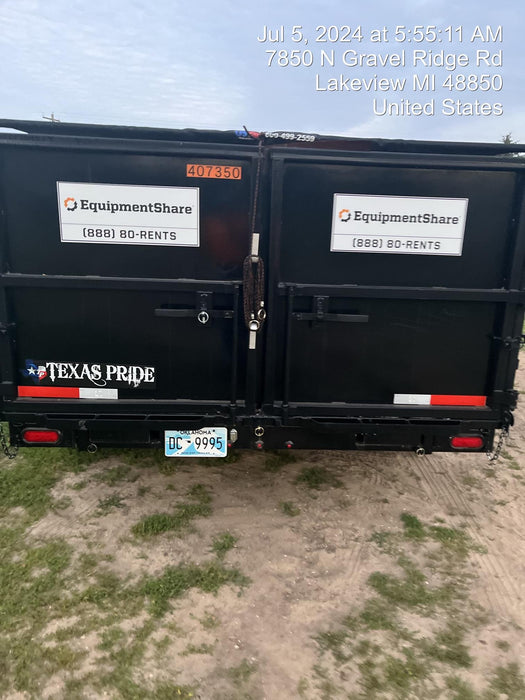 2024 TEXAS PRIDE TRAILERS DT714416KBP