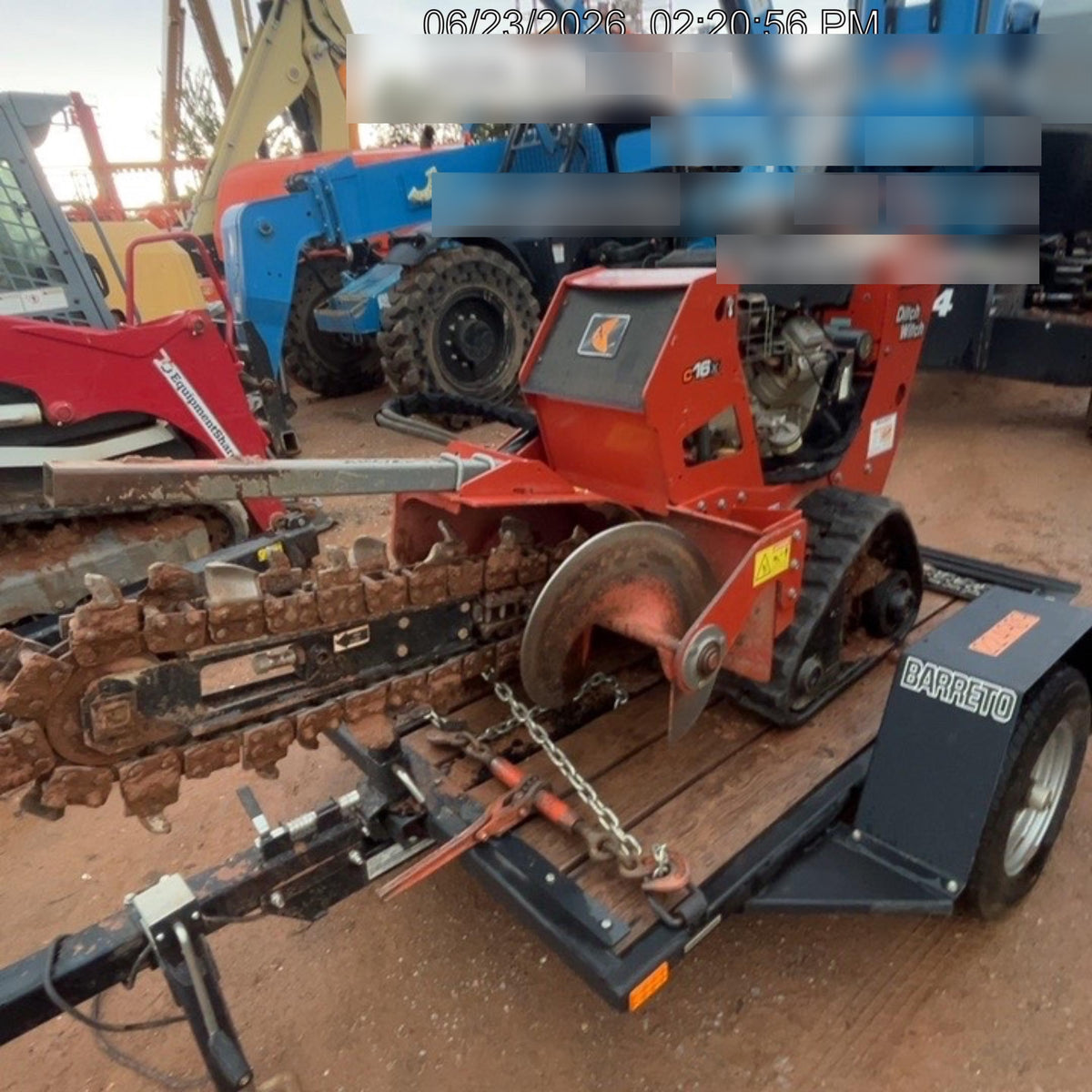 2018 DITCH WITCH C16XA