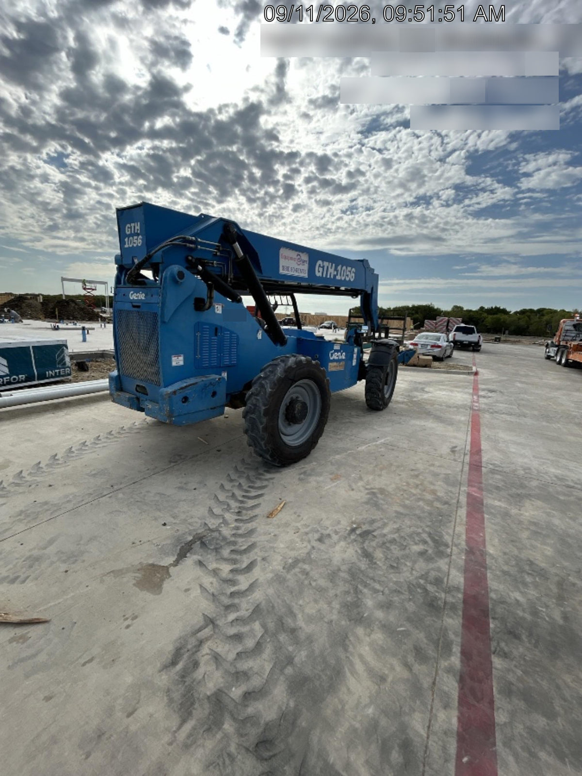 2017 GENIE GTH-1056