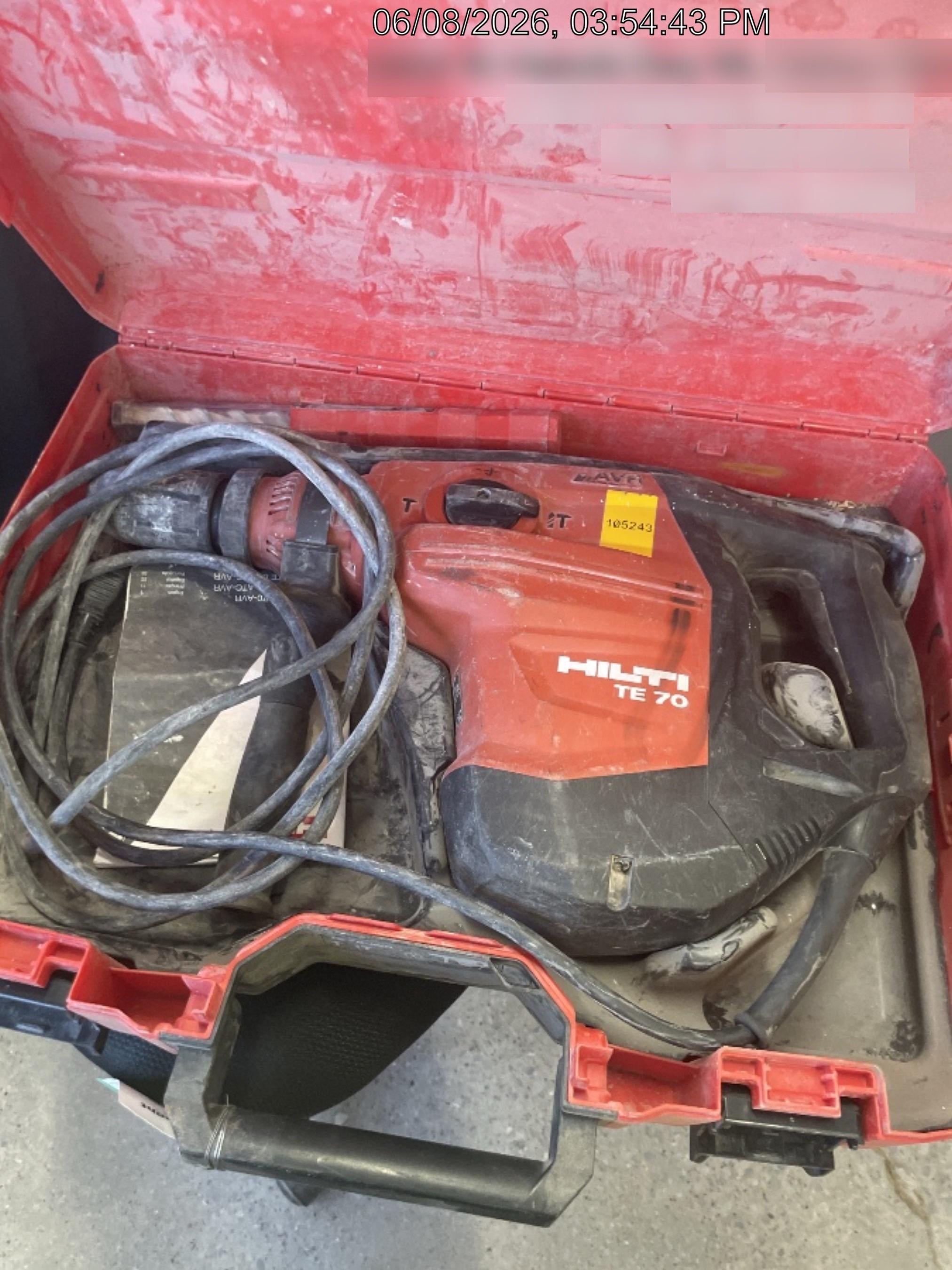 2020 HILTI TE 70-AVR
