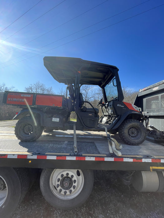 Kubota RTV-X1140W-H 4WD, LED Strobe, Windshield Acrylic Clear, Plastic Canopy, Wire Harness Kit, Backup Alarm