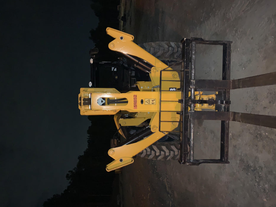 2020 JCB 510-56 Canopy, 74 HP, Solid Tires, STD Worklight, Beacon, Aux Hydraulics, Lifting Eye, Back up Alarm w/66" Carriage/60" Forks