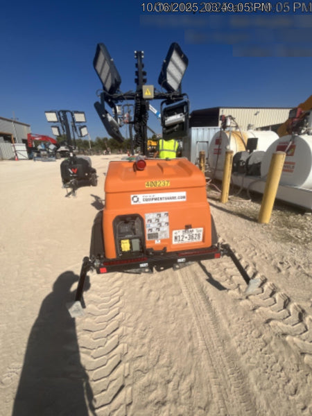 2024 Generac MLT2 Diesel, Flex Switch 120V Input, Powerzone Controller, 
(4) 320W LED Lights, 4kW Generator, 39.9 Gal Fuel Tank, 2" Ball, T3