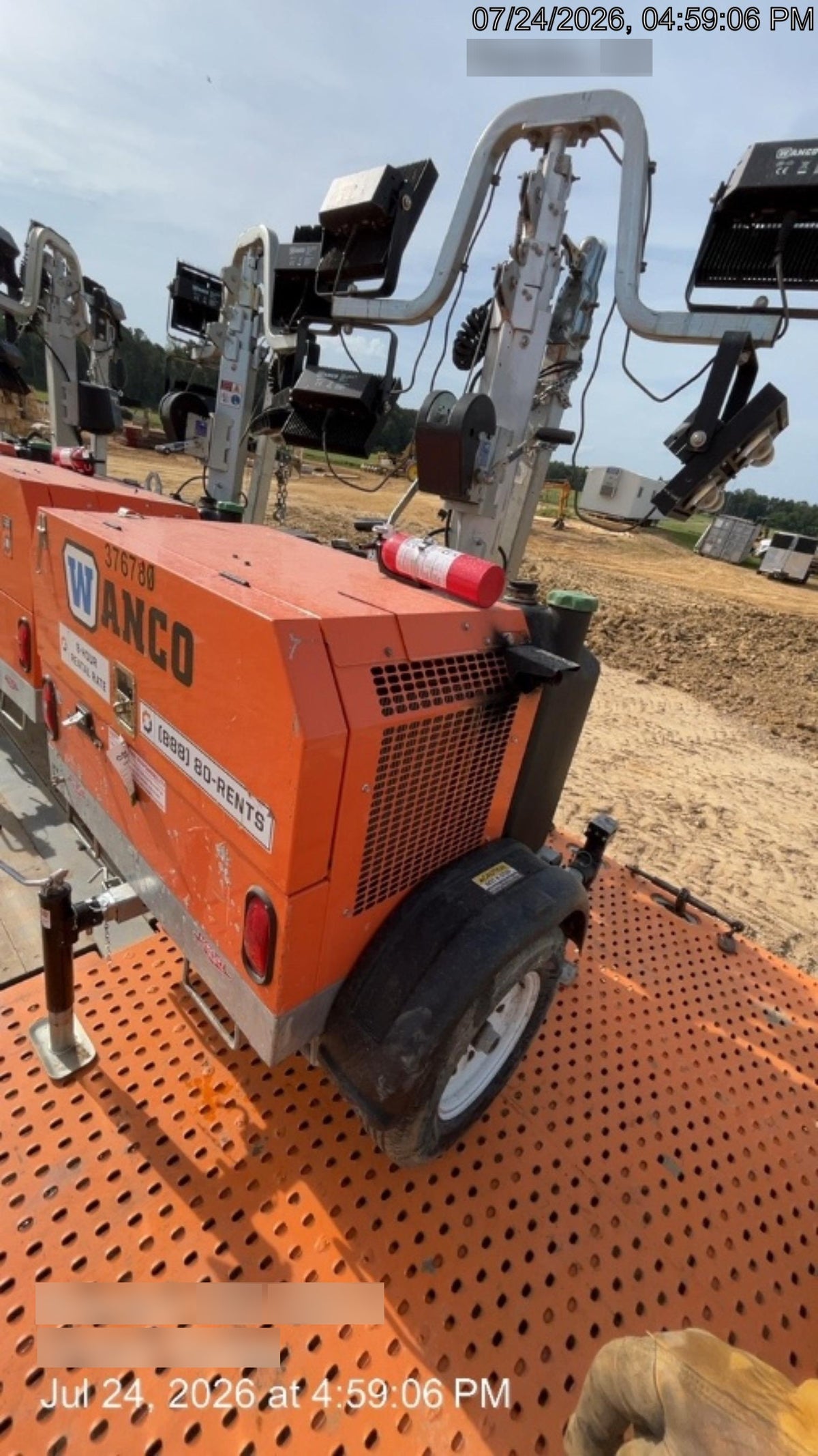 2023 Wanco WLTT-4MM4K Diesel, Deep Sea Controller, Shore Power Plug, Auto Start, (4) 350W LED Floodlights, 4kW Generator, 60 Gal Fuel Tank, 2" Ball, T3