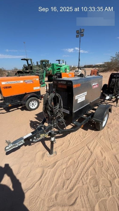 2024 Lincoln Electric LE400 Kubota V1505, Trlr, Cable Rack, Light Kit, ES Decals, T3