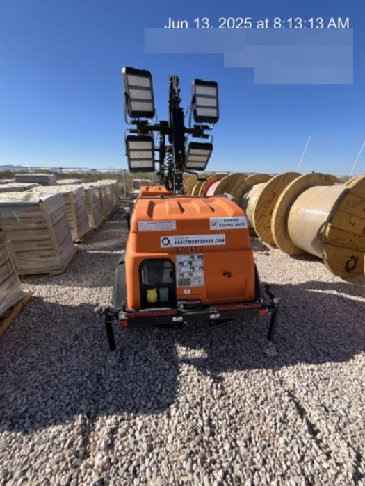 2023 Generac MLT2 Diesel, Flex Switch 120V Input, Powerzone Controller, 
(4) 320W LED Lights, 4kW Generator, 39.9 Gal Fuel Tank, 2" Ball, T3