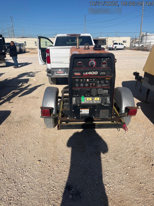 2022 Lincoln Electric LE400 Kubota V1505, Trlr, Cable Rack, Light Kit, ES Decals, T3