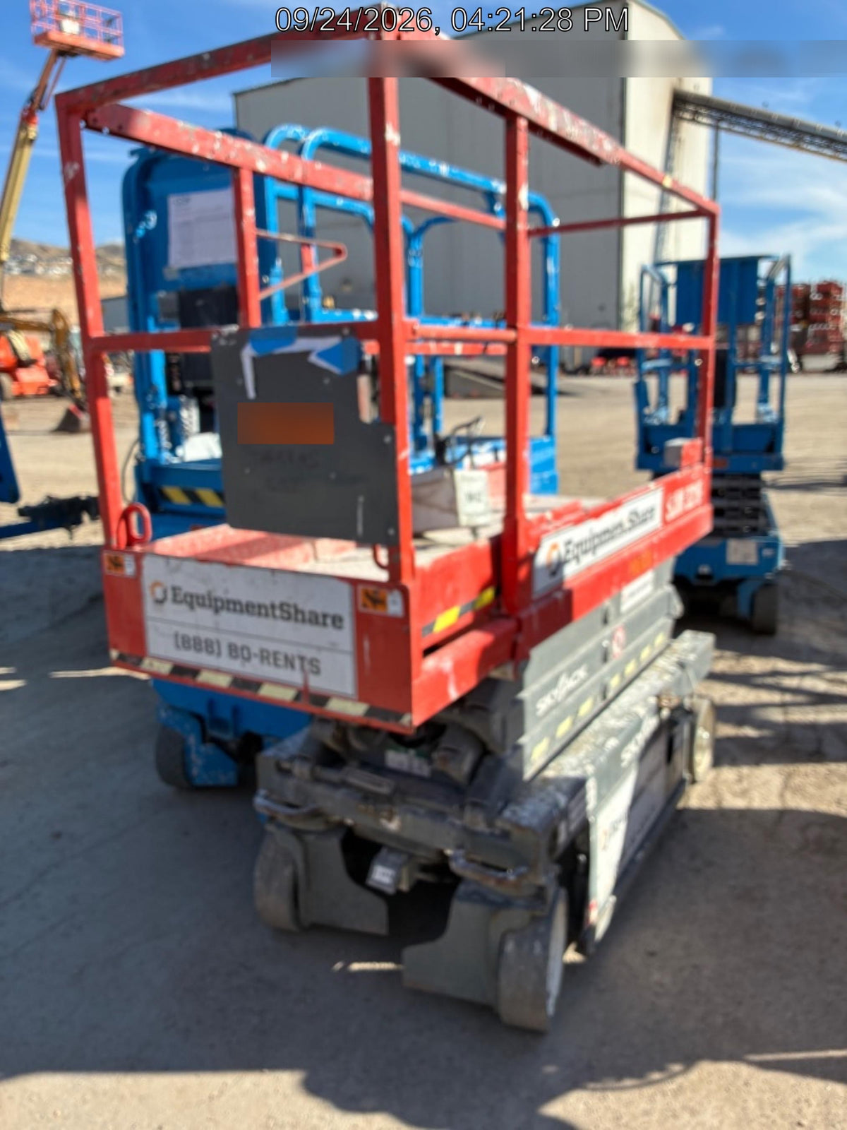 2019 Skyjack SJIII-3219 Standard Options