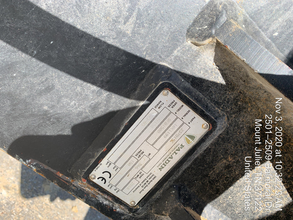 2020 PALADIN SFB1500