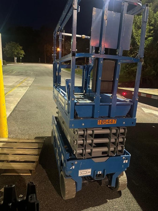 2020 Genie GS-1930 Solid Non Marking Tires, Beacon, Folding rails with half height swing gate