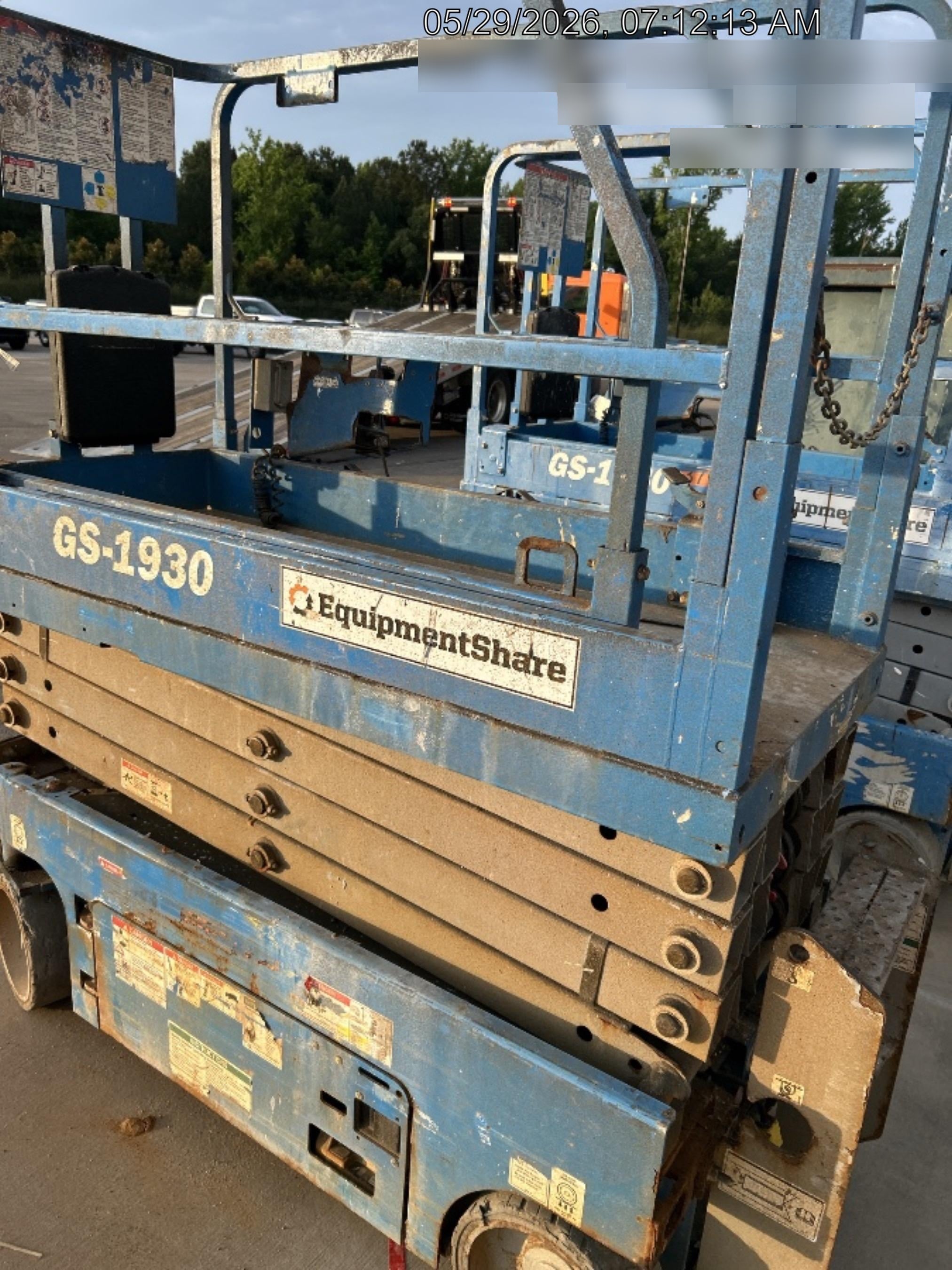 2020 Genie GS-1930 Fixed rails with chain entry gate - Pre A92.20