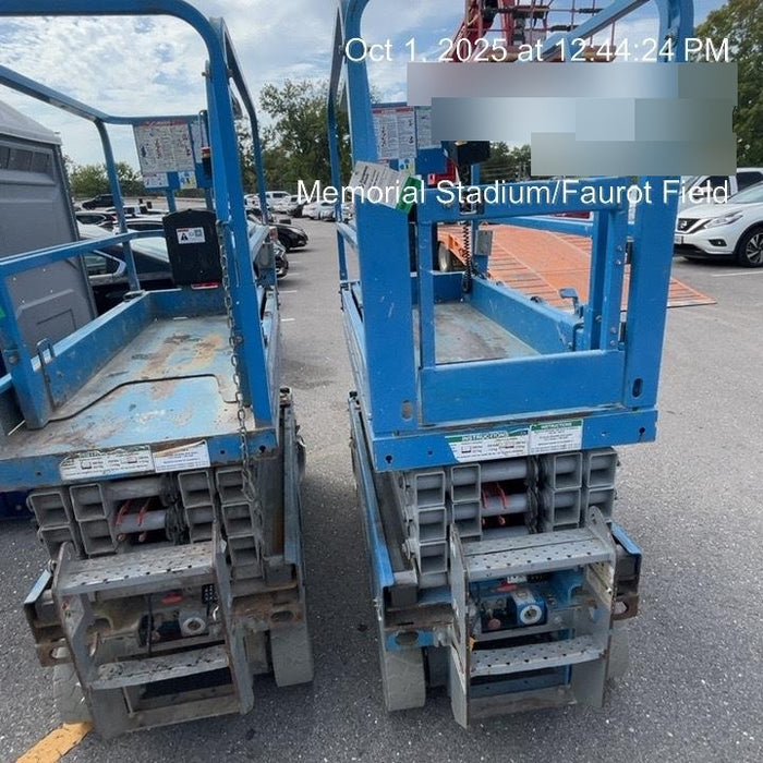 2020 Genie GS-1930 Solid Non Marking Tires, Beacon, Folding rails with half height swing gate