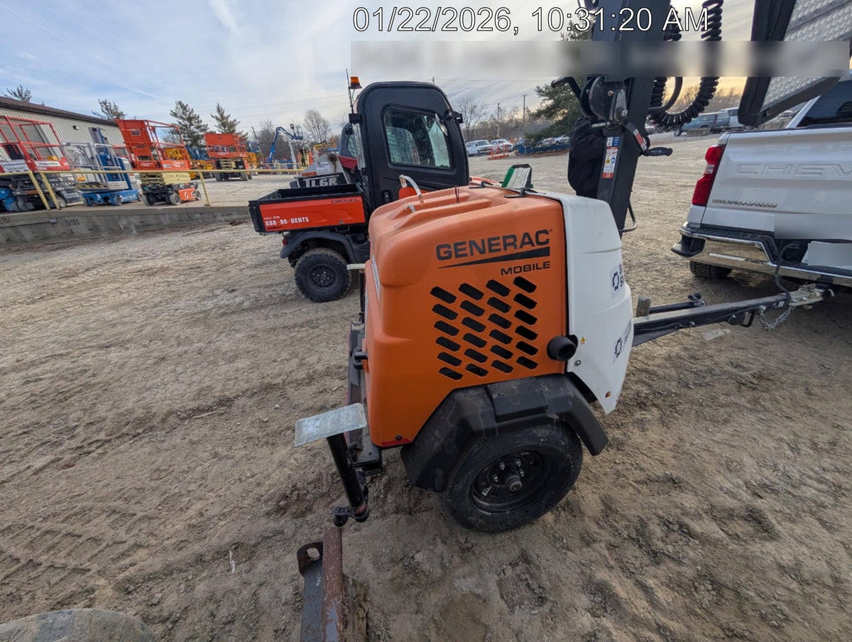 2024 Generac MLT2 Diesel, Flex Switch 120V Input, Powerzone Controller, 
(4) 320W LED Lights, 4kW Generator, 39.9 Gal Fuel Tank, 2" Ball, T3