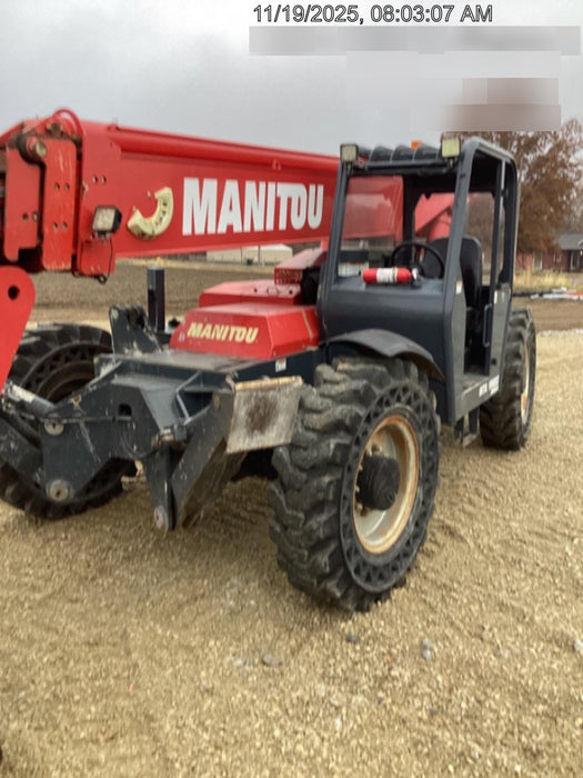 2019 Manitou MTA10055 Manitou MTA10055 - 120 HP T4, Canopy, Worklights/Strobe, Beacon, 66" Carriage, 60" Forks, Solid Tires, Lift Hook, Aux Hydraulics