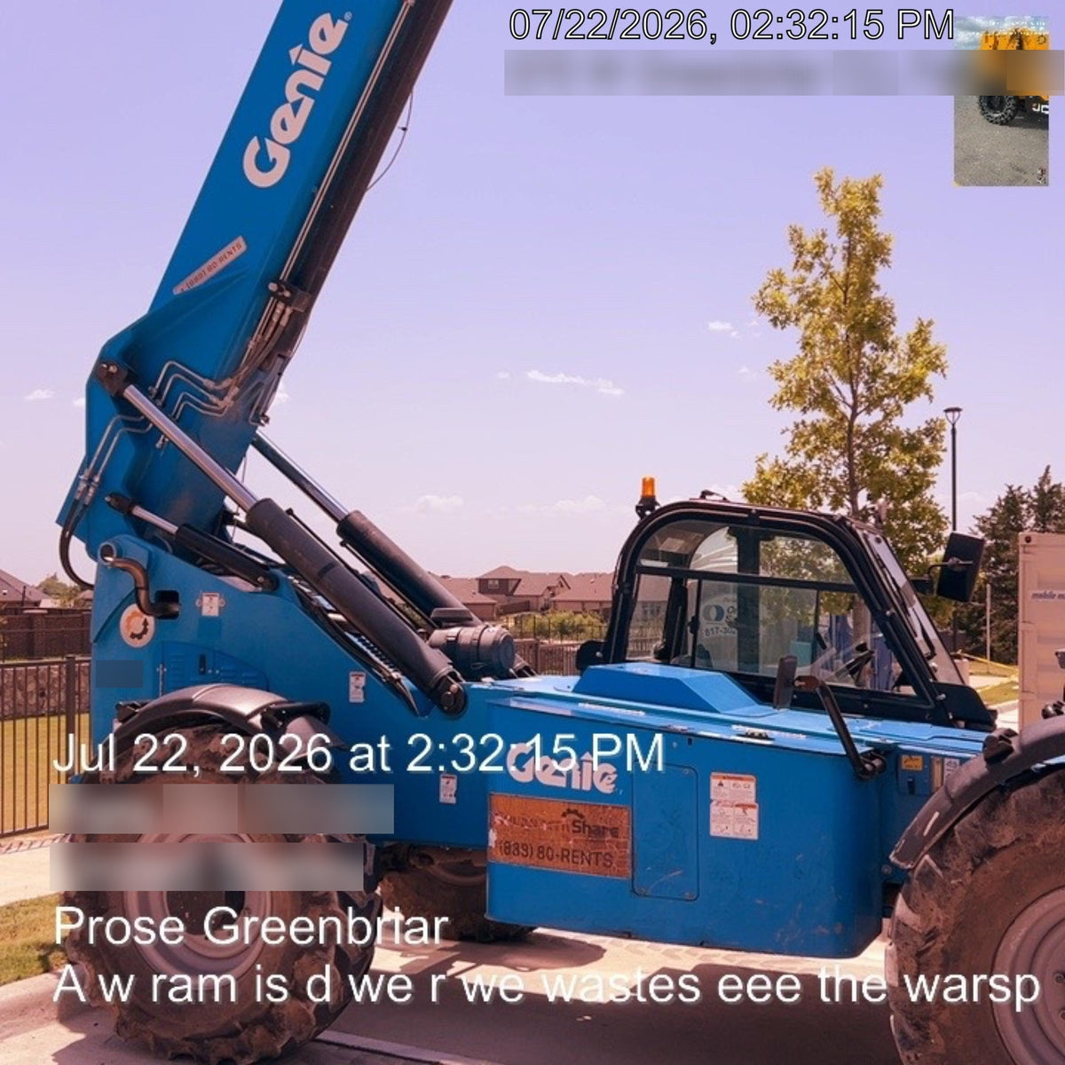 2018 GENIE GTH-1056