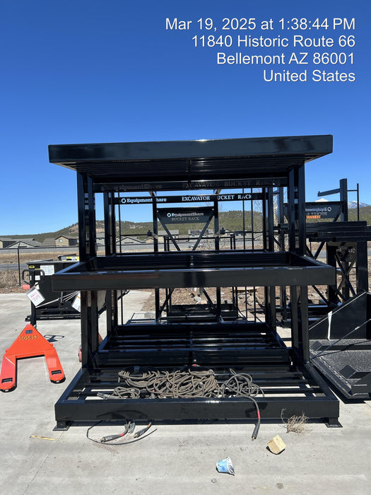 2025 FLUID POWER SUPPORT Excavator Bucket Rack