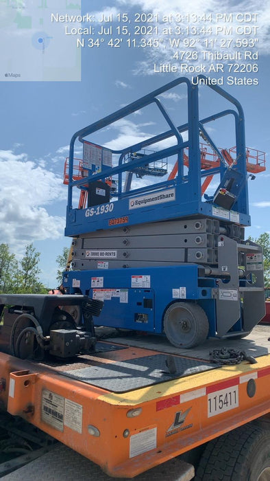 2020 Genie GS-1930 Fixed rails with chain entry gate - Pre A92.20