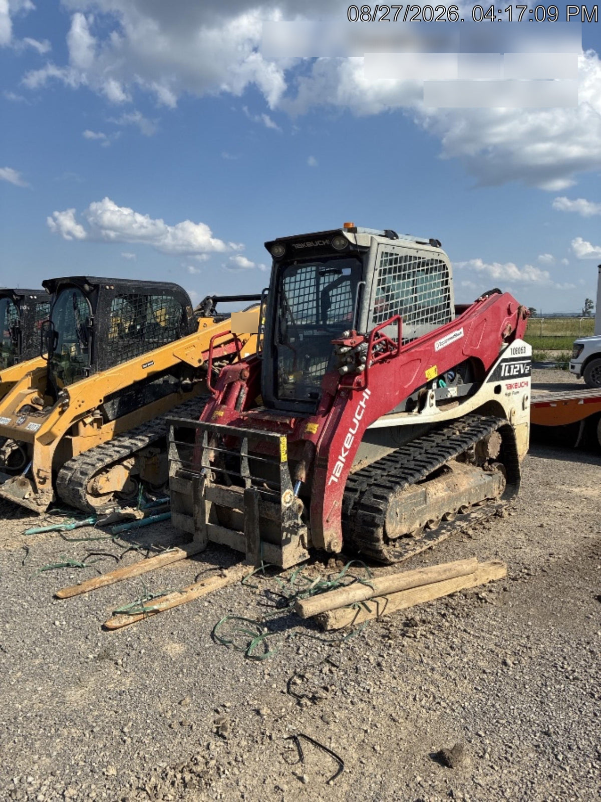2020 Takeuchi TL12V2-CRH Cab/Heat/Air, Rubber Track, High Flow