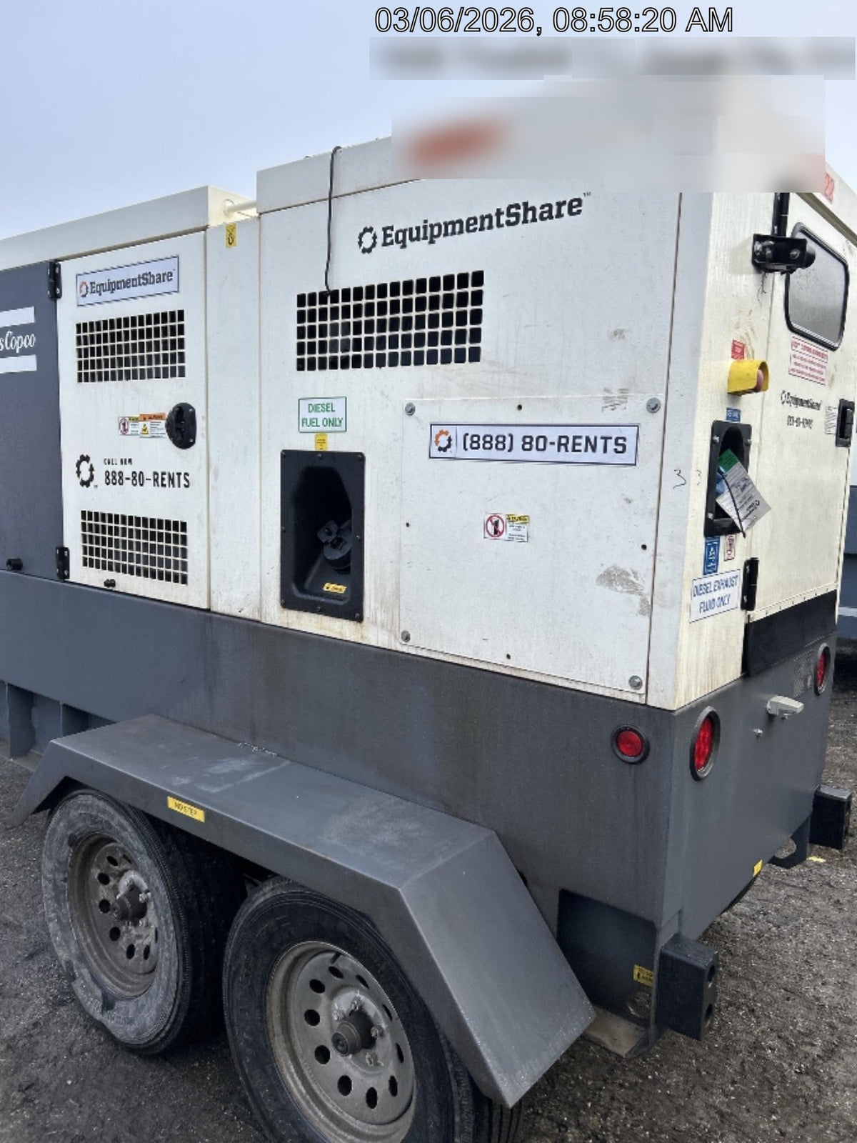 2022 ATLAS COPCO QAS 125