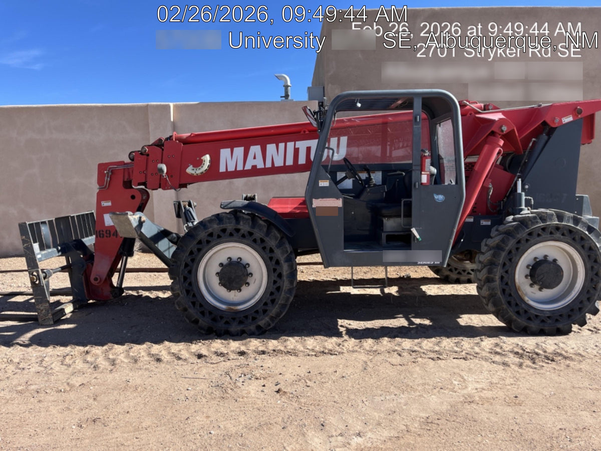 2019 Manitou MTA10055 MTA10055 - 120 HP T4, Canopy, Worklights/Strobe, Beacon, 66" Carriage, 60" Forks, Solid Tires, Lift Hook, Aux Hydraulics