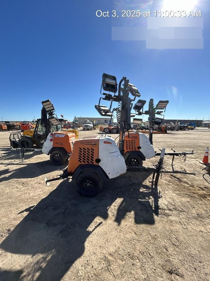 2023 Generac MLT2 Diesel, Flex Switch 120V Input, Powerzone Controller, (4) 320W LED Lights, 4kW Generator, 39.9 Gal Fuel Tank, 2" Ball, T3