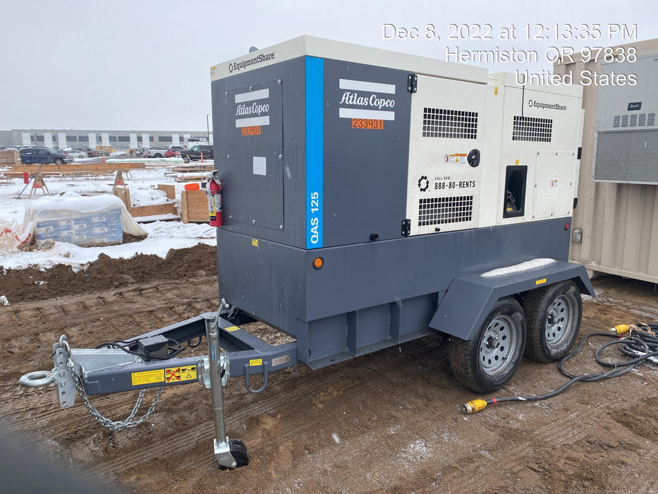 2022 ATLAS COPCO QAS 125