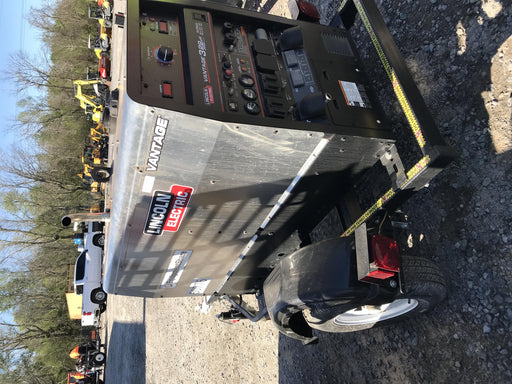 2019 Lincoln Electric Vantage 322 Welder Ready-Pak 3, Two wheel trailer, Fender and Light kit, Cable Rack