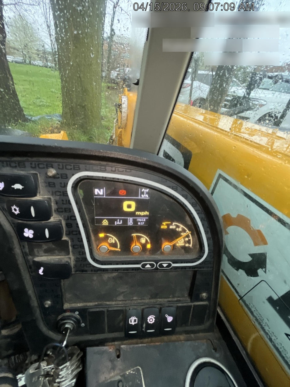 2020 JCB 505-20TC Cab/Heat/Air, Solid Tires, Work Lights, Beacon, Aux Hydraulics, Back up Alarm, ES Decals