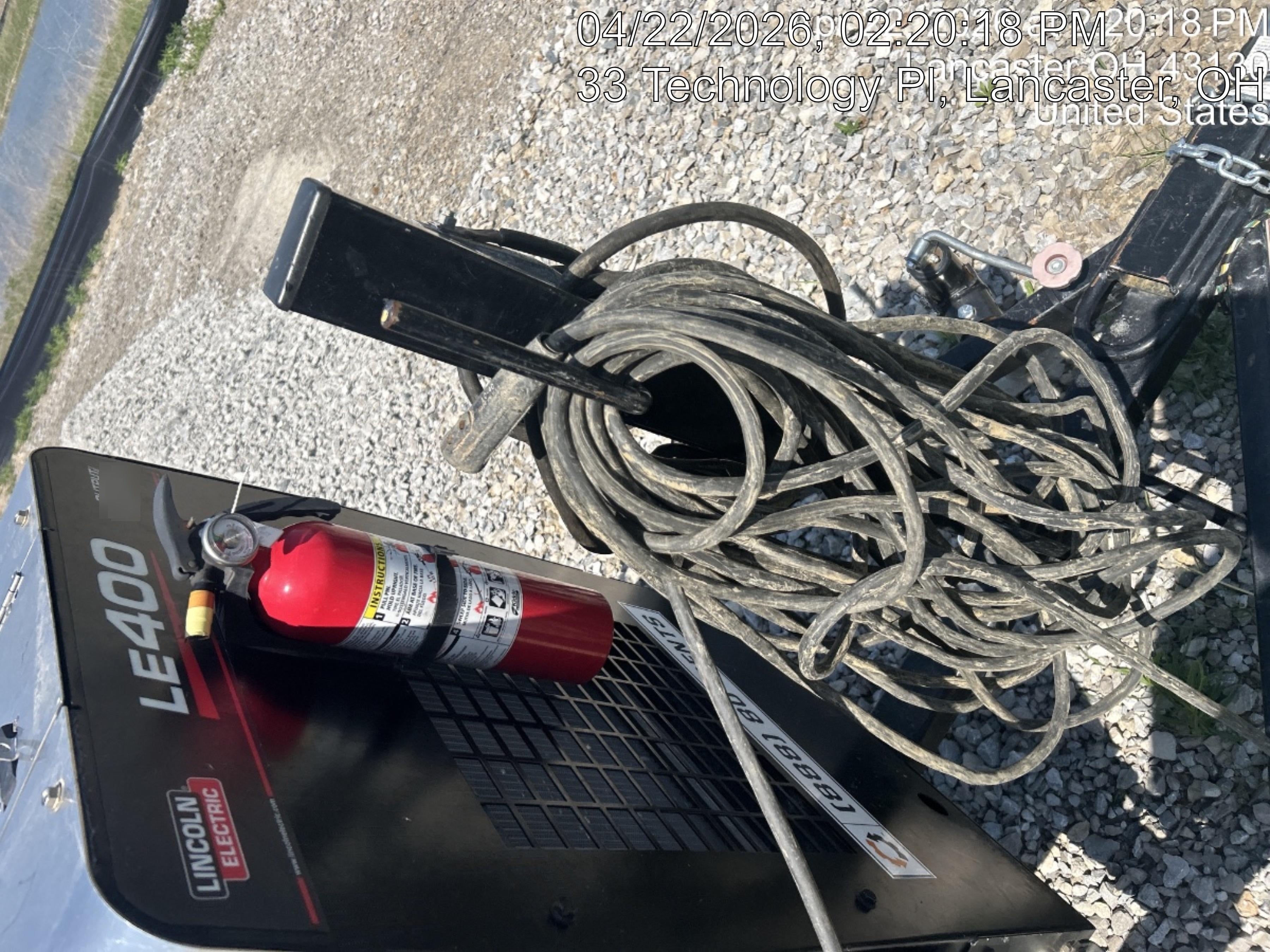2024 Lincoln Electric LE400 Kubota V1505, Trlr, Cable Rack, Light Kit, ES Decals, T3