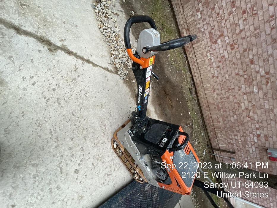 2023 Multiquip MV308GH Honda GX270, 18" Plate, Tachometer