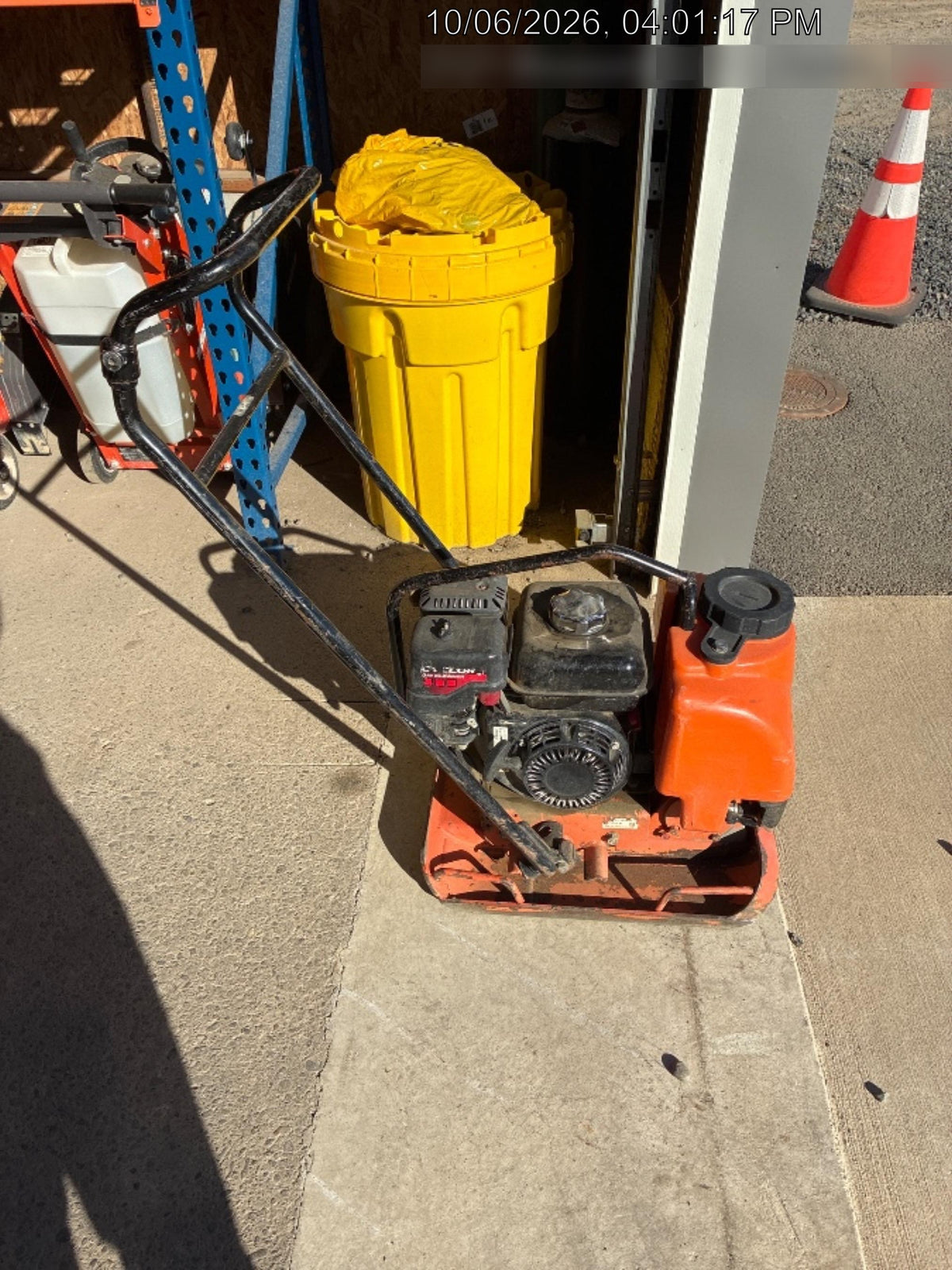 2020 Multiquip MVC82VHW Plate Honda GX160 w/water tank 18 wide