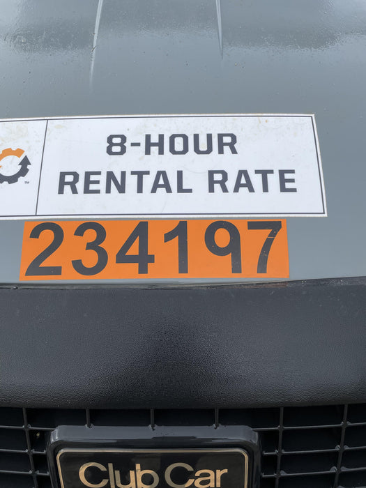 2022 Club Car CA1700D Canopy, Diesel, 4 Passenger